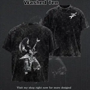 Vintage Dimebag Darrell Abbott PANTERA Heavy Metal Unisex Rock Band Cotton T-Shirt - Hoodie, Y2K Outfits Top Menswear Clothing Pantera Merch, Concert Merch, Summer Outfits, Gift For Fans