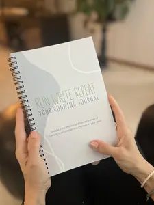 Run. Write. Repeat. Your Runningg Journal - 26-Week Undated Daily Running Journal with 208 Daily Entries