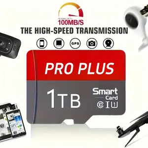 Smart Card Storage Micro SD Memory Card, Secure Data Backup for Tablets Cameras Phones Laptops Pcs Cars Game Consoles Audio Devices Microsd Memory Card