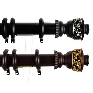 Lattice 1.5" Traverse Rod w/ Rings