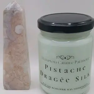 Pistachio Cream Silk Candle