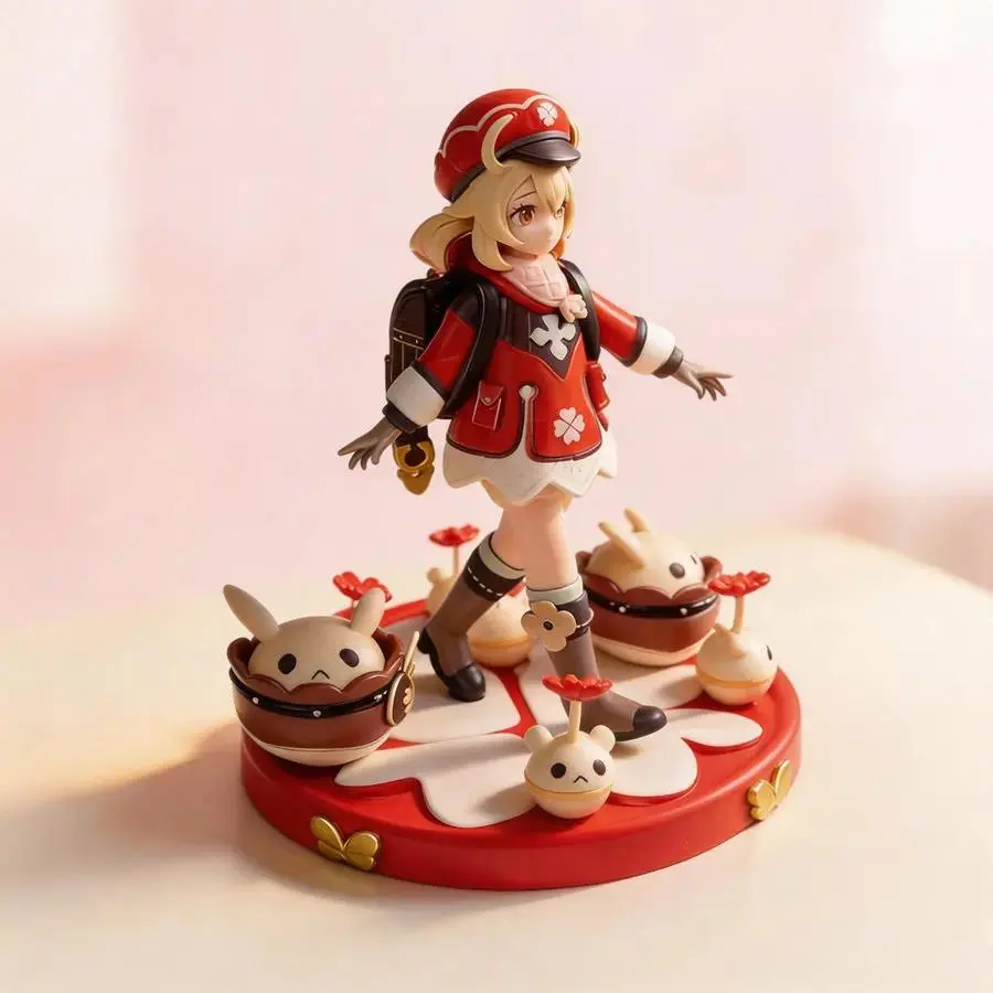 Genshin Impact Klee (Spark Knight) 15cm Anime Figure Model High Quality Detailed Craftsmanship