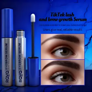 Strong and Moisturizing Root-of-Meeting Eyebrow Essence Liquid, Thick and Darkly Lustrous, Naturally Long and Dense Eyelash Essence Liquid