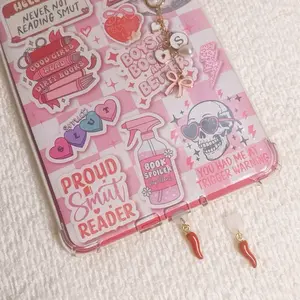 Spicy Reader Kindle Charm | Chili Pepper Dust Plug * Kindle Chili Pepper Dust Plug for Romance Readers