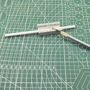 Compact Multi-Angle Mini Model Cutting Guide, Portable Plastic Tool for Precision Cuts, 30/45/60/90 Degrees, Ideal for Model Assembly & Crafting