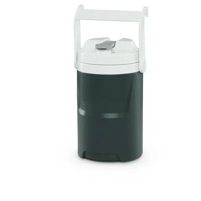 1/2 Gallon Sports Beverage Plastic Jug with Hooks, Gray
