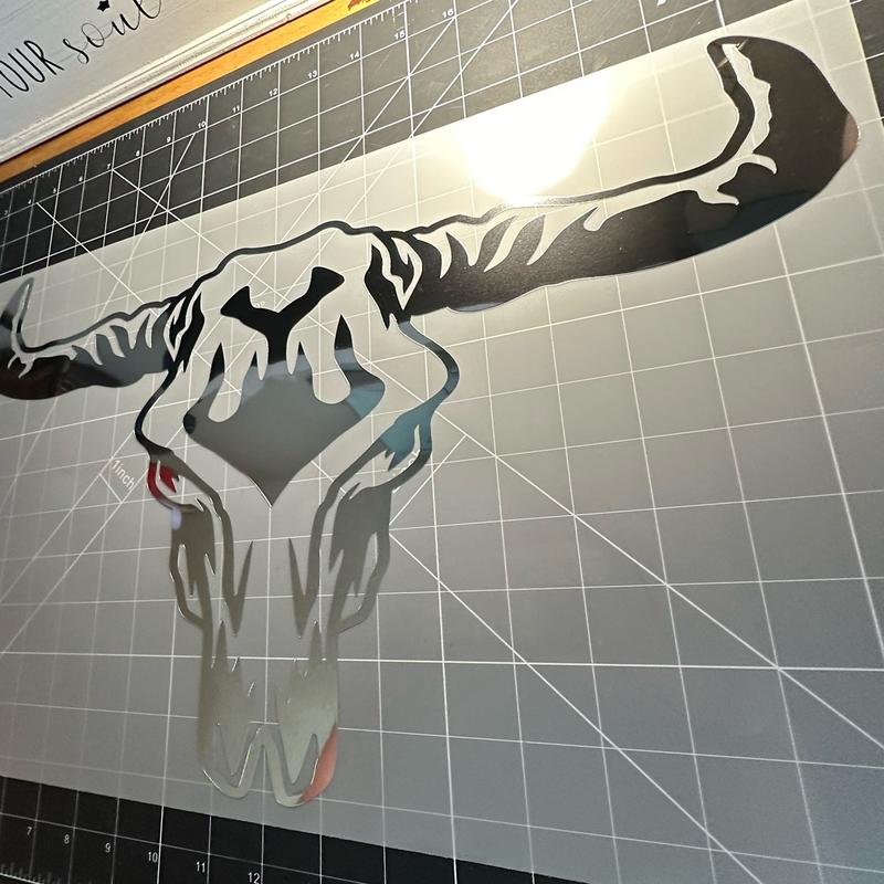 2nd gen bull weatherproof vinyl truck or car decal