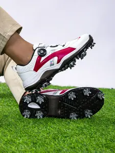 Men's Professional Golf Shoes, Anti-Slip Grip, Lightweight Breathable, All-Season Outdoor Sports Training Casual Shoes