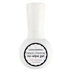 Daily Charme Chrome Effect No-Wipe Gel / Black