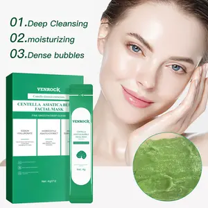 [ZX]Centella foam facial mask can remove black and control oil, deeply clean facial dirt Moisture Replenishment Soothing