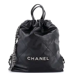 Pre-owned CHANEL Material Backpacks by Rebag