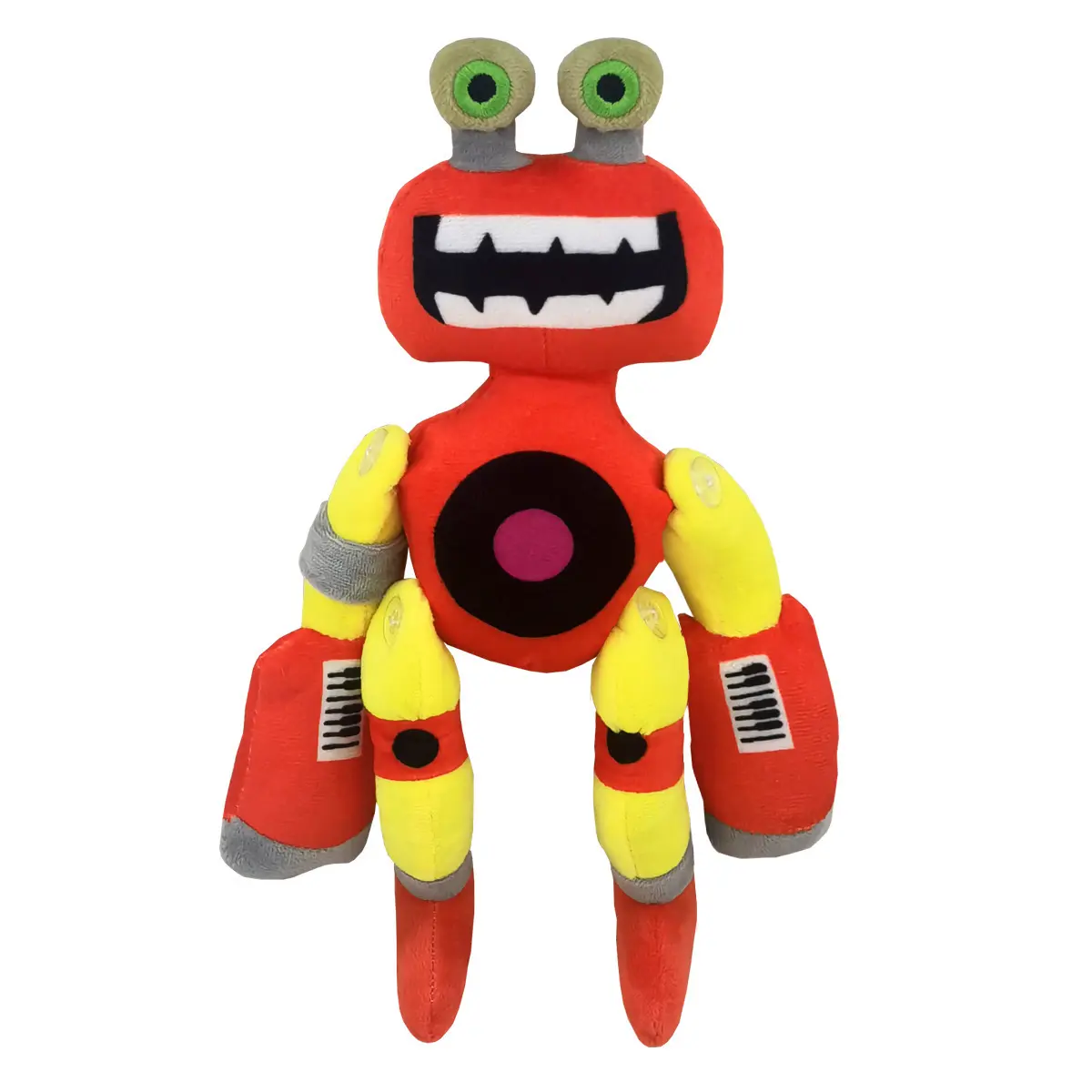 27Cm orange mech monster