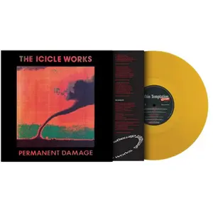 Icicle Works - Permanent Damage - Limited 180-Gram Translucent Yellow Colored Vinyl  [VINYL RECORD - LP] Colored Vinyl, Ltd Ed, 180 Gram, Yellow, Holland - Import