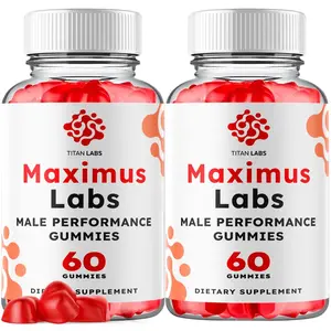 (2 Pack) Maximus Labs Gumy Advanced Male Support Vitamin MaximusLabs 120 Gummies