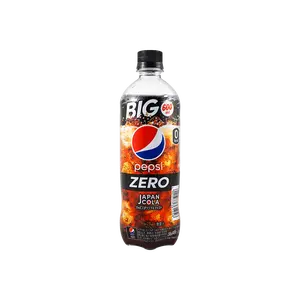 Suntory Pepsi Zero Sugar 600ml - Zero Calorie, Zero Fat Japanese Cola Drink