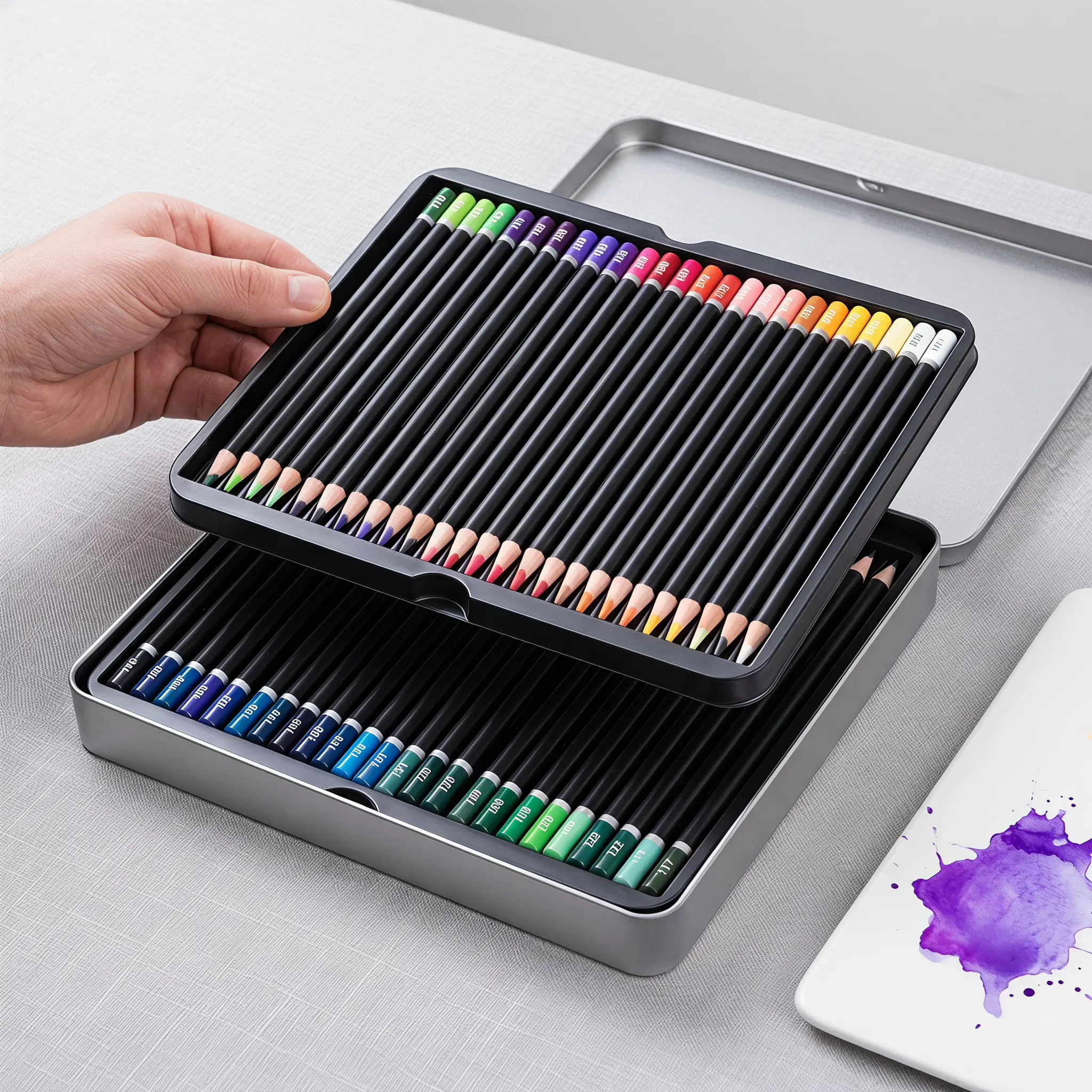 Colored Pencils, 72 Soft Core Color Pencils for Adult Coloring Book, Coloring Pencils for Adults, Drawing, Sketching, Blending and Shading,Art Supplies