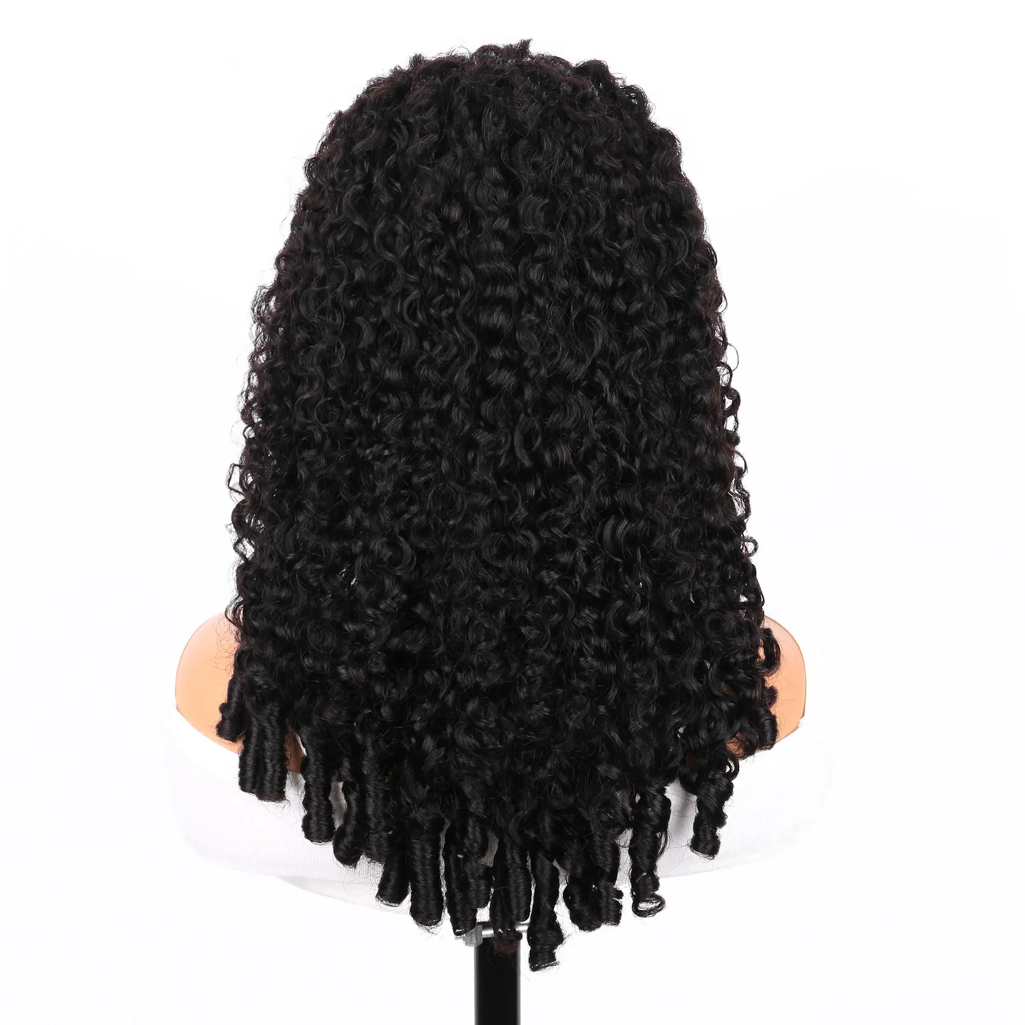 5X5 Pre Cut Lace-Burmese curly Black