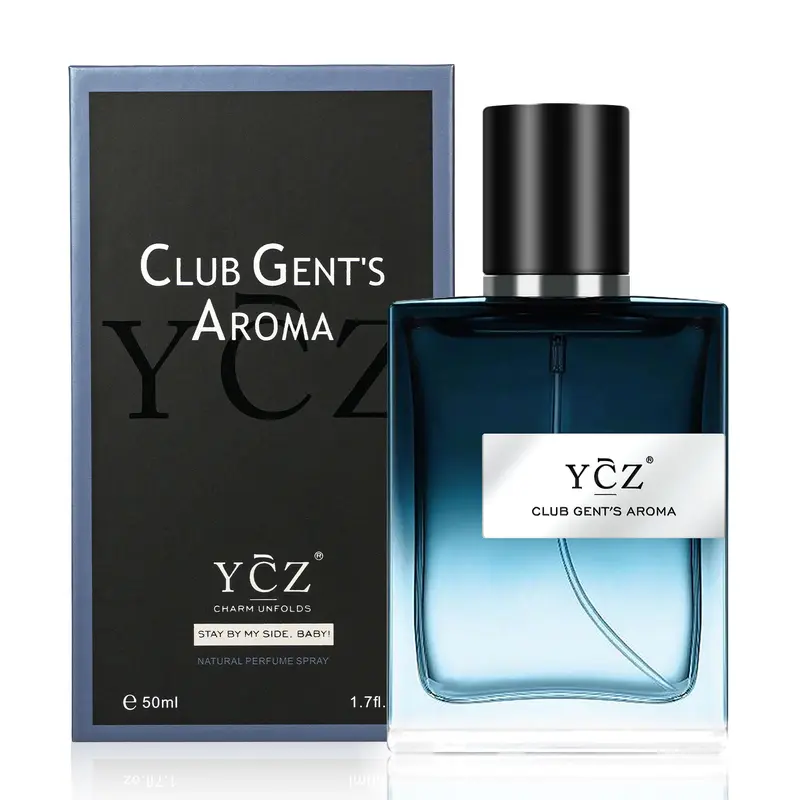 YCZ CLUB GENT'S AROMA Eau de Parfum 50ml Bold Floral Scent for Nightclub Long-Lasting Fragrance 60-Month Shelf Life Ideal Gift for Nightlife Enthusiasts Edp Tester