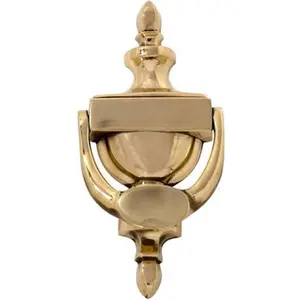 Brass Accents  7.56 in. Polished Brass Camden Knocker