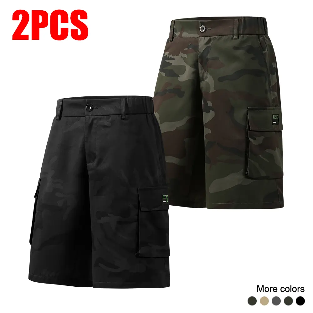 2PCS - Camouflage Black + Camouflage Green