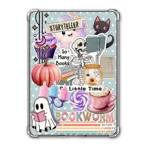 Halloween Bookworm | Clear Case INSERT Cover | Sticker Effect