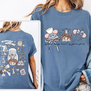 Comfort Color/Gildan Magic Remy Ratatouille Shirt, Vintage Ratatouille Gusteau's Shirt, Little Chef shirt, Your Limit Is Your Soul,Remy Shirts [Adult - Youth - Toddler], Best Gift Birthday