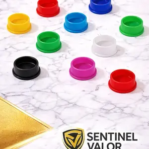 3ml pepti Vial Caps | vial caps for 17mm | Reusable vial caps