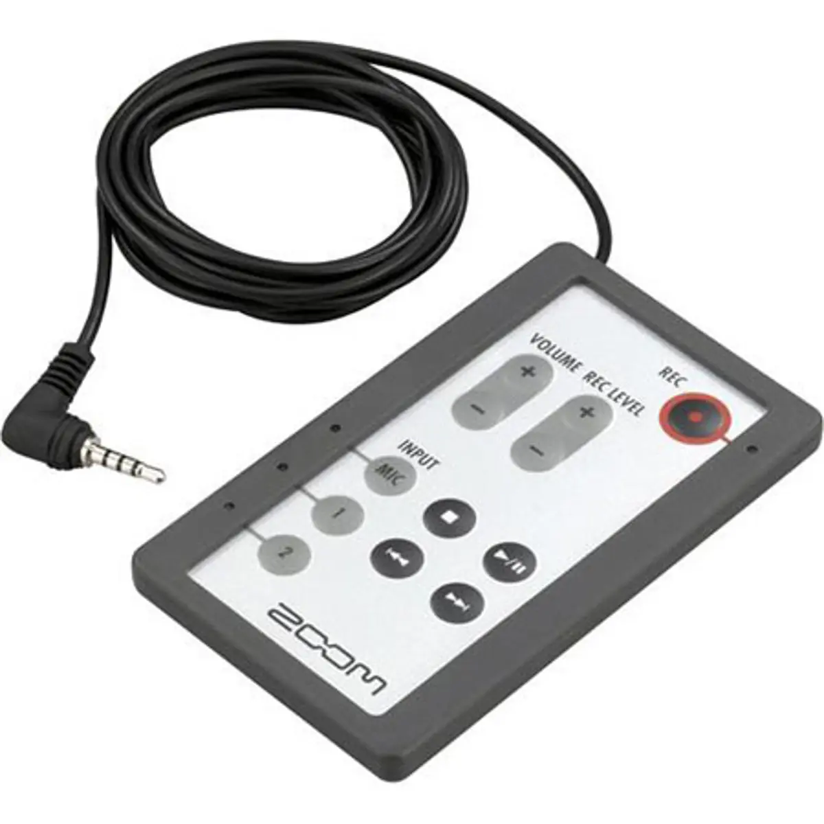 Zoom RC4 Remote Control with Extension Cable, Designed for Use With H4n, H4n Pro, H4n Pro All Black to Control Volume, Record Level, Input Source, and Transport Functions