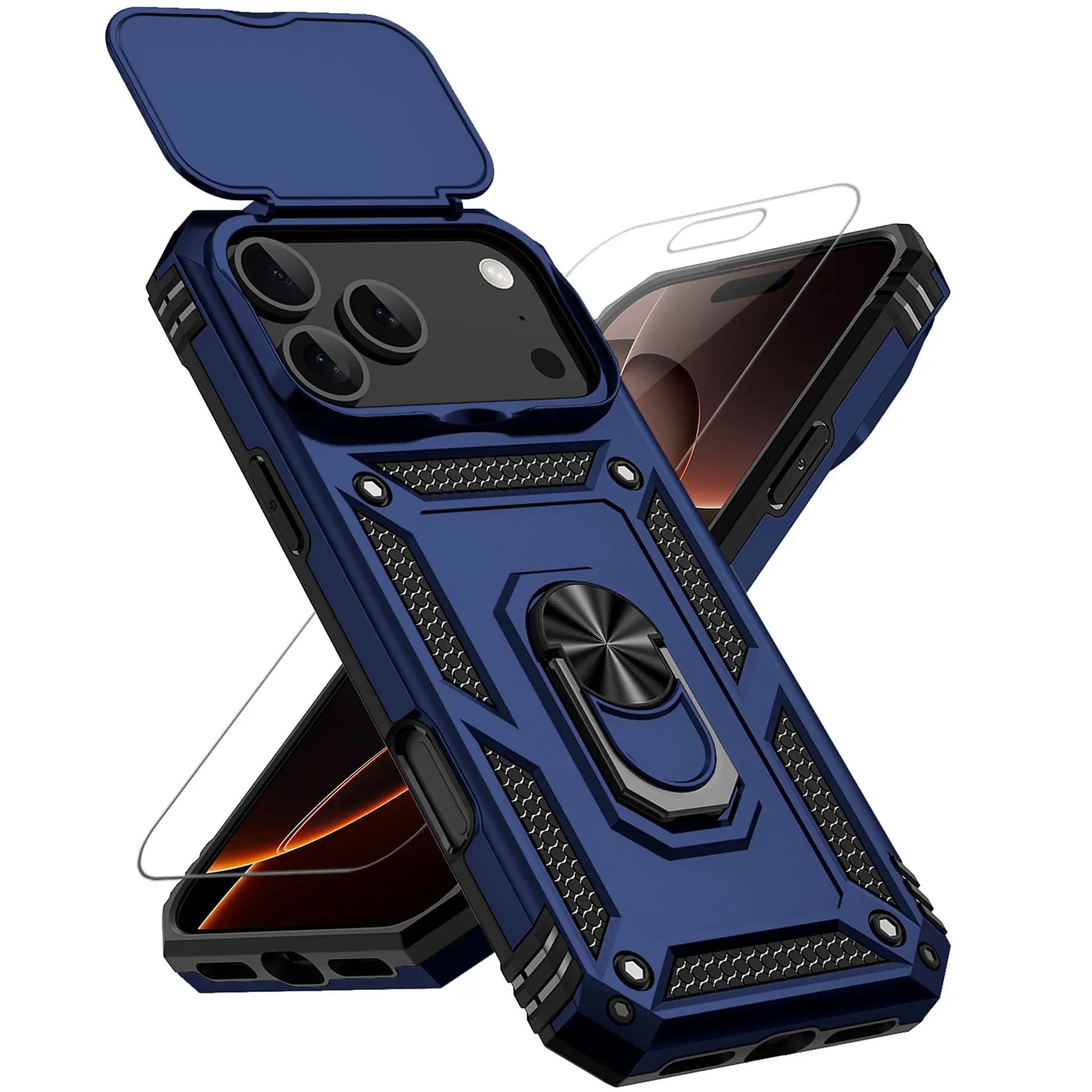 Navy Blue w/ Slide Camera 2nd gen. Military Grade