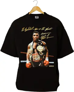Mike Tyson Vintage Unisex Tshirt, Boxing Tee, Unisex Crewneck, Trend Tee, Vintage Graphic Menswear Top