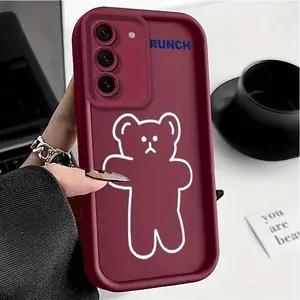 1 Piece Stylish A02s Silicone Case For Samsung A02s With Refined Ideal For Entertainment