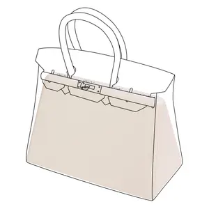 DGAZ Purse Pillow Shaper Insert,Luxury Handbag Tote Shapers, Memory Foam- Fits Birkin 20/25/30/35/40/45/50 Bag