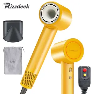 Rizzdeek High-Speed Hair Dryer – 4-Level Intelligent Temperature Control, Ergonomic Design, Plasma Ion Technology, Reduces Static & Frizz – Ideal Gift for Women, Friends & Family