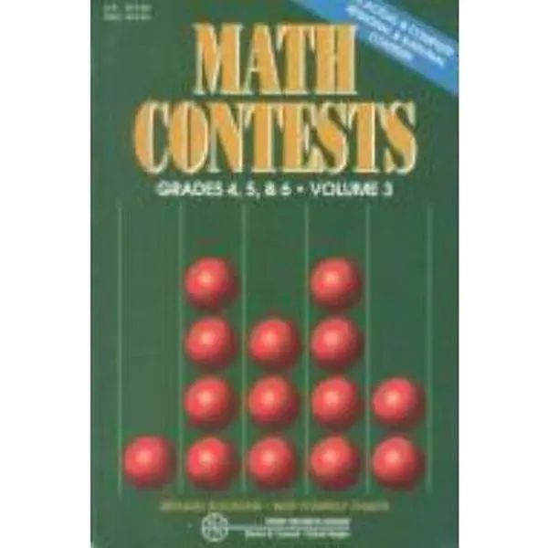 USED-Math Contests: Grades 4, 5, & 6, Volume 4 by Steven R. Conrad (Paperback)