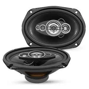 5 Core 6x9 Speakers Pair 800W 4 Way Coaxial Car Speaker 4 Ohm with Super Tweeter Full Range Audio with Enhanced Bass Polypropylene Cone Easy Installation – CS 69 4W WoG
