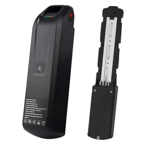 36V 10.4Ah Ebike Battery,4pin  750W Output, 30A BMS, 7H Charge, 1500+ Cycles, Series/Parallel Support, Compatible with Electric Bicycle, Tricycles, Road Bikes, Folding Electric Bike Black