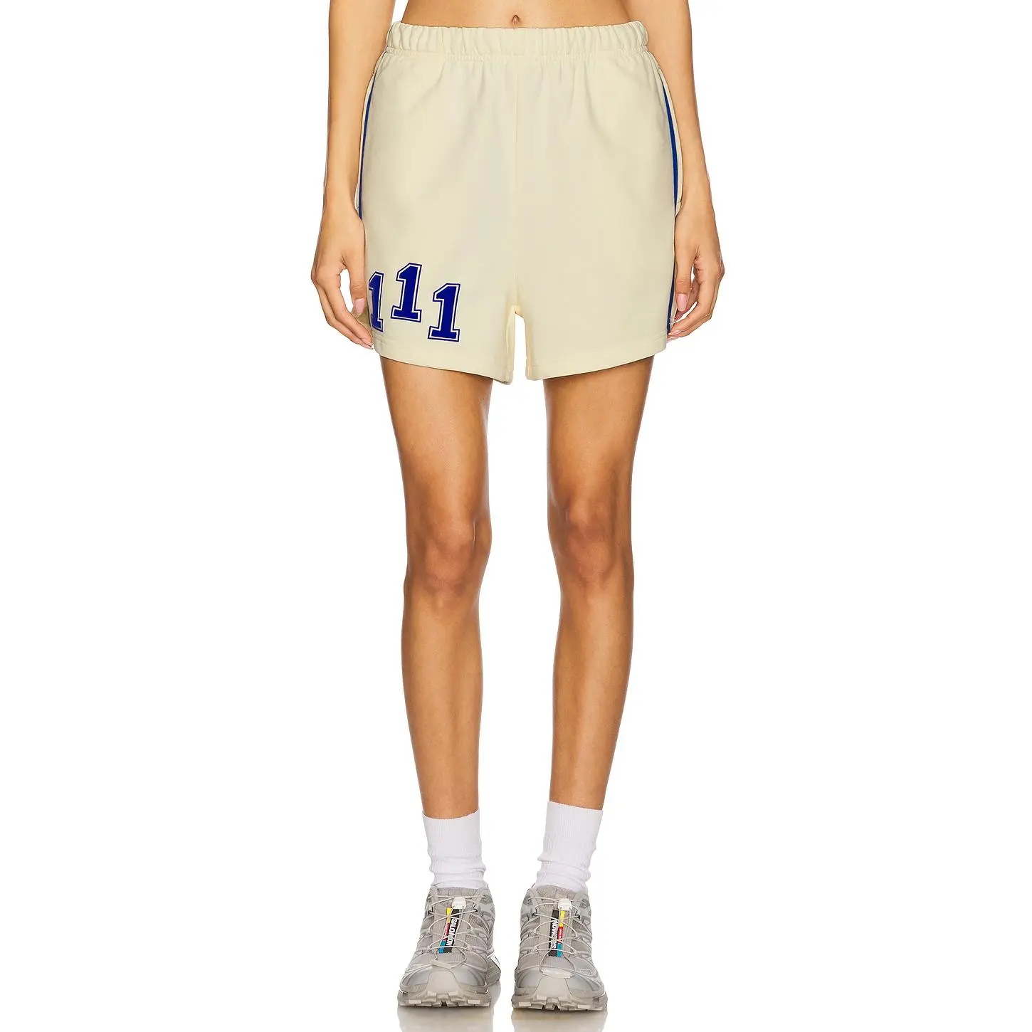 The Mayfair Group Mayfair Athletic Dept Sweatshorts in Yellow