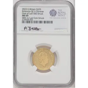 Royal Succession (2023 G.B. G25 BRITANNIA 2 COIN KING AND QUEEN SET #58)