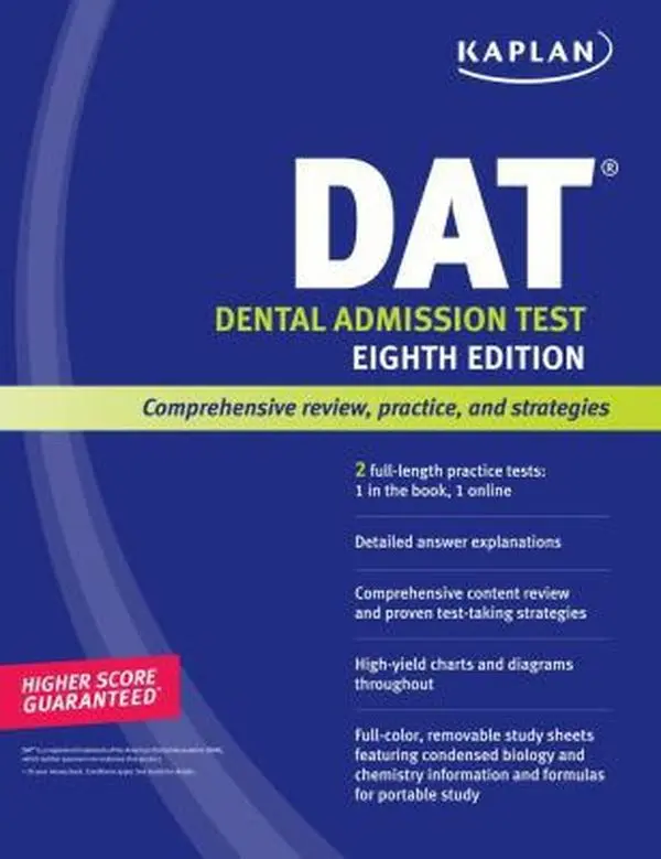 USED-Kaplan DAT (Kaplan Test Prep) by Kaplan (Paperback)