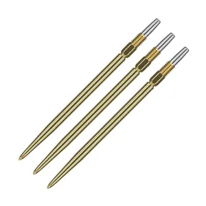Target Darts Swiss Points, Smooth Swiss Point Dart Tips (3 Pack Set of Tips) 40MM, Gold | Change Dart Points, Professional Darts Accessories