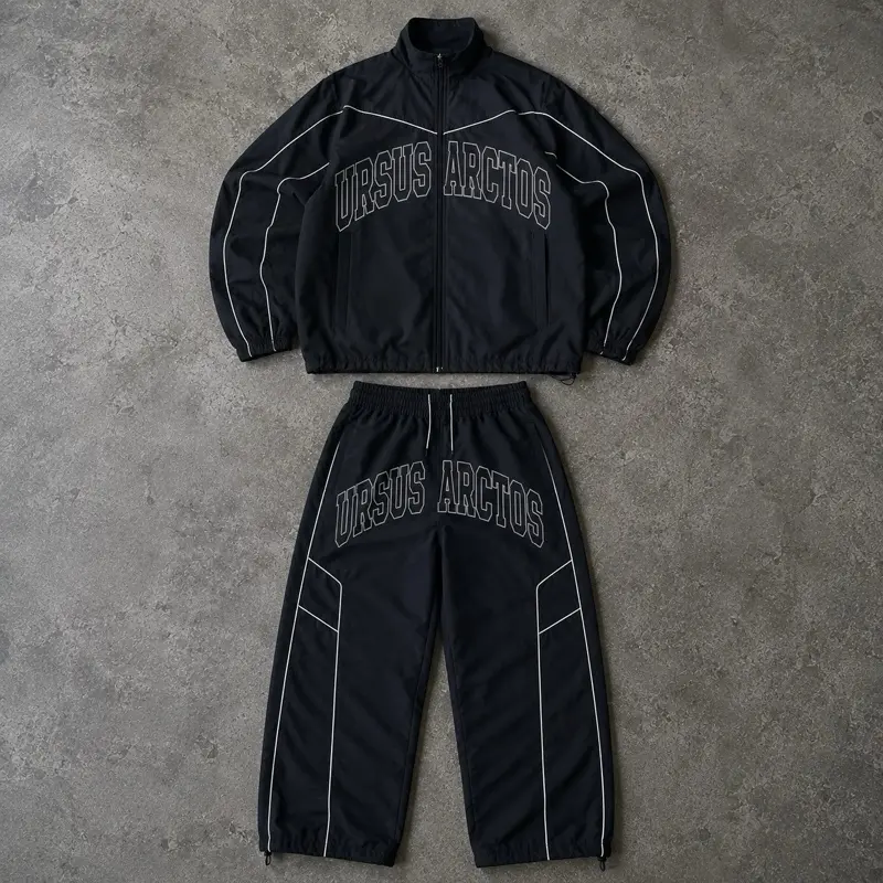 Ursus Arctos Reflective Tracksuit – Black
