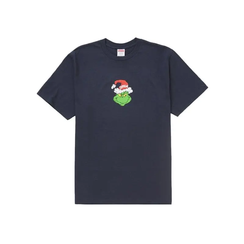 Supreme Men's Grinch Tee Navy, from StockX