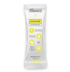 Just Ingredients Lemonade Electrolyte Stick [1 Individual Stick]