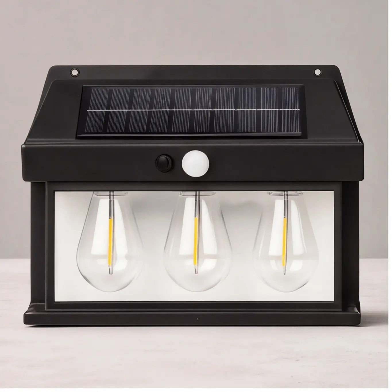 No More Dark Walkways at Night! Solar Motion Sensor Wall Light Automatically Turns On for Front Door, Garage, Backyard & Outdoor Spaces
