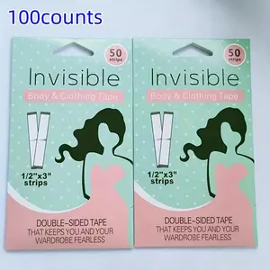 Invisible Anti-slip Sticker, 100pcs/set Double Sided Adhesive Tape, Body & Clothing Tape for Women, Sports Accessories for All Skin Tones