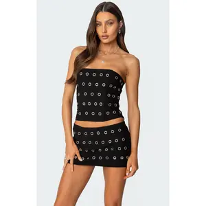 Edikted Women's Arlette Grommet Strapless Corset