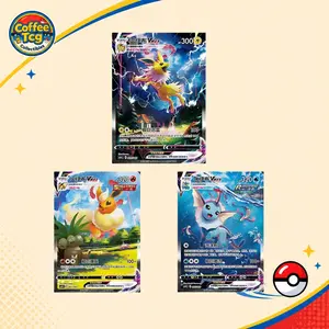Pokemon TCG Simplified Chinese Eeveelution VMAX Promo Set – Jolteon & Vaporeon & Flareon