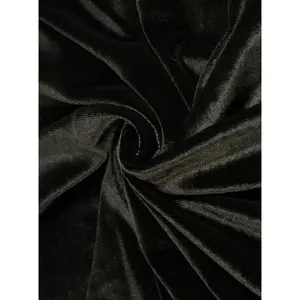 Black Stretch Velvet