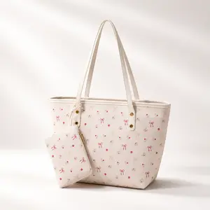 Trendy Minimalist Large Capacity Tote Bag for Women, Premium Texture Underarm Shoulder Purse, Chic Niche Design Commute Work College Student Handbag, Casual Versatile Everyday Essential Social Media Viral Gift for Her summerwins, Tote Bags, Bags For Every
