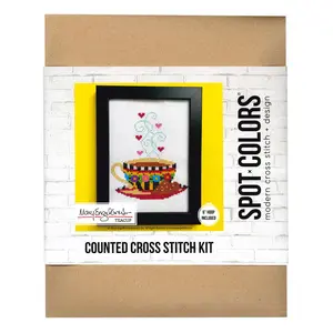 Teacup Counted Cross Stitch Kit *QVC Exclusive